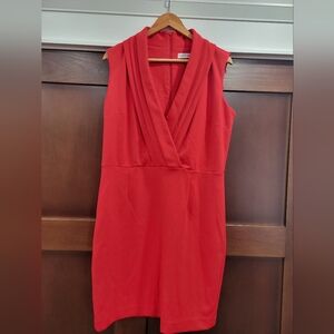 Calvin Klein Scarlet Midi Dress
